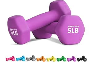 Balelinko Home Gym Equipment Workouts Strength Training Weight Loss Pilates Weights Yoga Sets Weights for Women, Men, Seniors and Youth