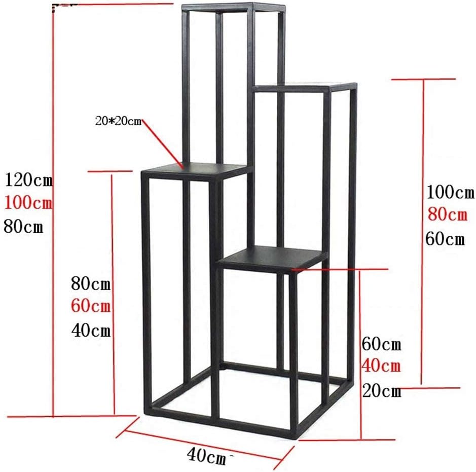 ChenDz Sala de Estar Estante de Flores Espacio Interior de Varios ...