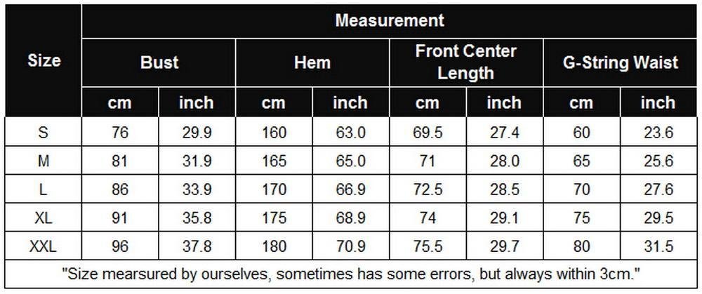 Pintimi Women\'s Red Satin Lingerie Set Silk Nightgown Nightwear With G-String