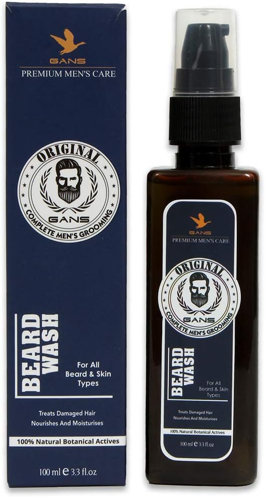 Gans Beard Wash, 100 Ml (Dark Blue)