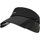 Unisex Open Top Sun Hat Golf Sun Visor Cap Hats Retractable Wide Brim UV Protection Adjustable Baseball Cap for Women Men