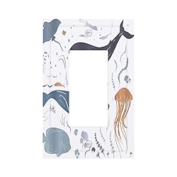 Wpshijia Kids Sea Animal Decorative Single Rocker