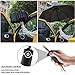 Newdora Windproof Travel Umbrella Golf Umbrella Auto Open Close, Lightweight 8 Ribs Automatic Windproof Canopy Compact with Light Reflective with Gift Bag with Box