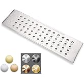 Tungsten Carbide Wire Drawplate for Jewelry Making Repair Stainless Steel Wire Drawplate Drawing Plate 52 Round Holes Tungste
