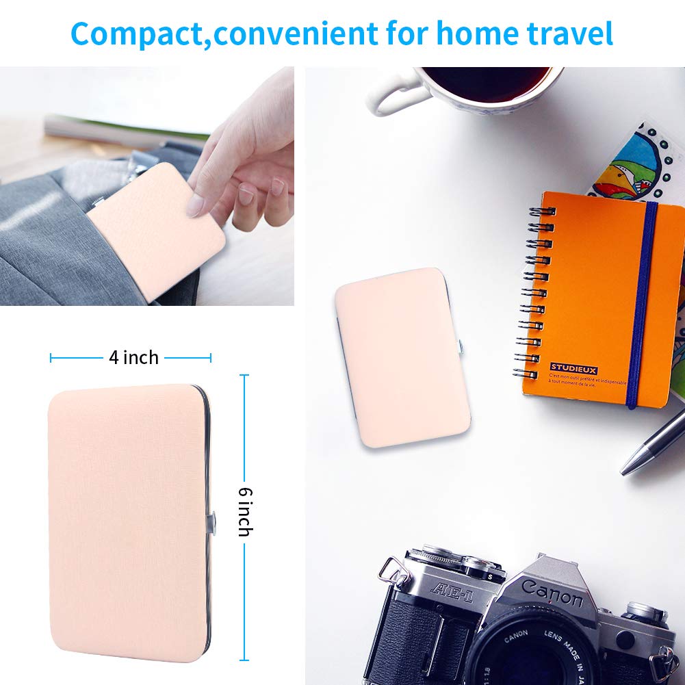 Manicure Pedicure Set, Arony 17 in 1 Stainless Steel Manicure Pedicure Kit, Manicure Kit, Nail Clipper Set, Professional Grooming Kit, Nail Tools with Luxurious Leather Travel Case: Beauty