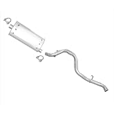 Replacement Parts for Exhaust Muffler Tail Pipe System for Jeep Wrangler 2.5L 4.0L 1997 1998 1999 Muffler Tail Pipe