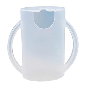 The Flipping Holder, a Mess-Free Food Pouch and Juice Box Holder for Babies, Toddlers, and Kids (Snow White)