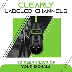 GearIT 8-Channel XLR Snake Cable