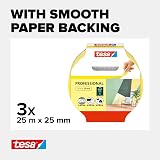 tesa Professional Painting Tape Indoors Washi Thin 25 m x 25 mm 3x view 3