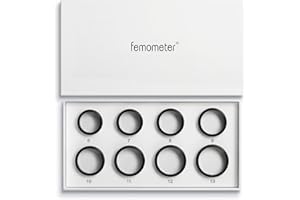 femometer Ring Air Sizing Kit - Size First Before You Buy - Sizes 6-13 - Choose from 8 Sizes - Find The Perfect Smart Ring Size3.6 out of 5 stars 171 offer from $1.20