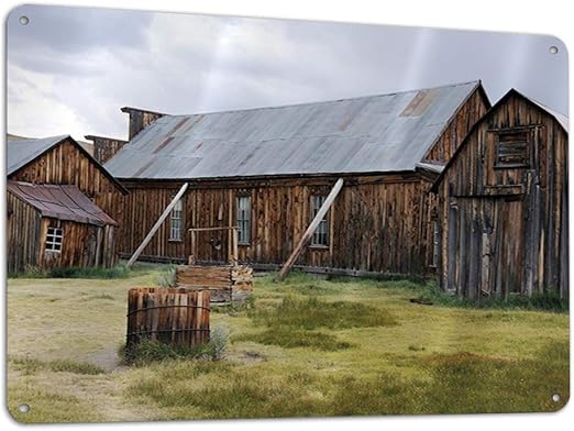 Amazon Com Gultmee Decor Novelty Art Sign California Old Barn Of