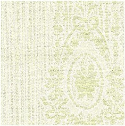 Arlin – IRIDIUM PARATO Jacquards – 75 paper P in Viscose with Floral Embroidery in Shades of Green