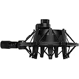 Knox Gear Shock Mount for Blue Yeti and Yeti Pro Microphones (Black)