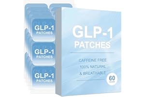 KATIIN GLP-1 Patches New & Improved Kind of GLP-1 Patches ，Berberine, Pomegranate, Green Tea, L-Glutamine— 60 Count（1pcs）