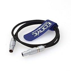 Eonvic Flexible 2 Pin to 2 Pin Male Power Cable for