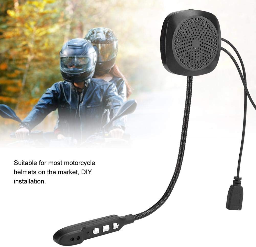 Bluetooth Helmet Motorcycle, BT5.0 Outdoor Bluetooth Headset Communication System Motorbike Helmet - Image 5