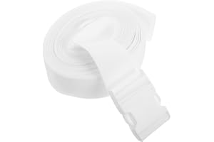 SOLUSTRE King Bed Gap Filler Twin Mattress Gap Filler Adjustable Bed Sheet Straps with Mattress Grippers White for Bridge Sup