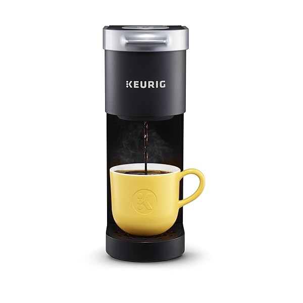 KEURIG K-MINI SINGLE SERVE K-CUP POD COFFEE MAKER, 6 TO 12OZ BREW SIZE, WITH CORD STORAGE, PERFECT FOR SMALL SPACES, BLACK