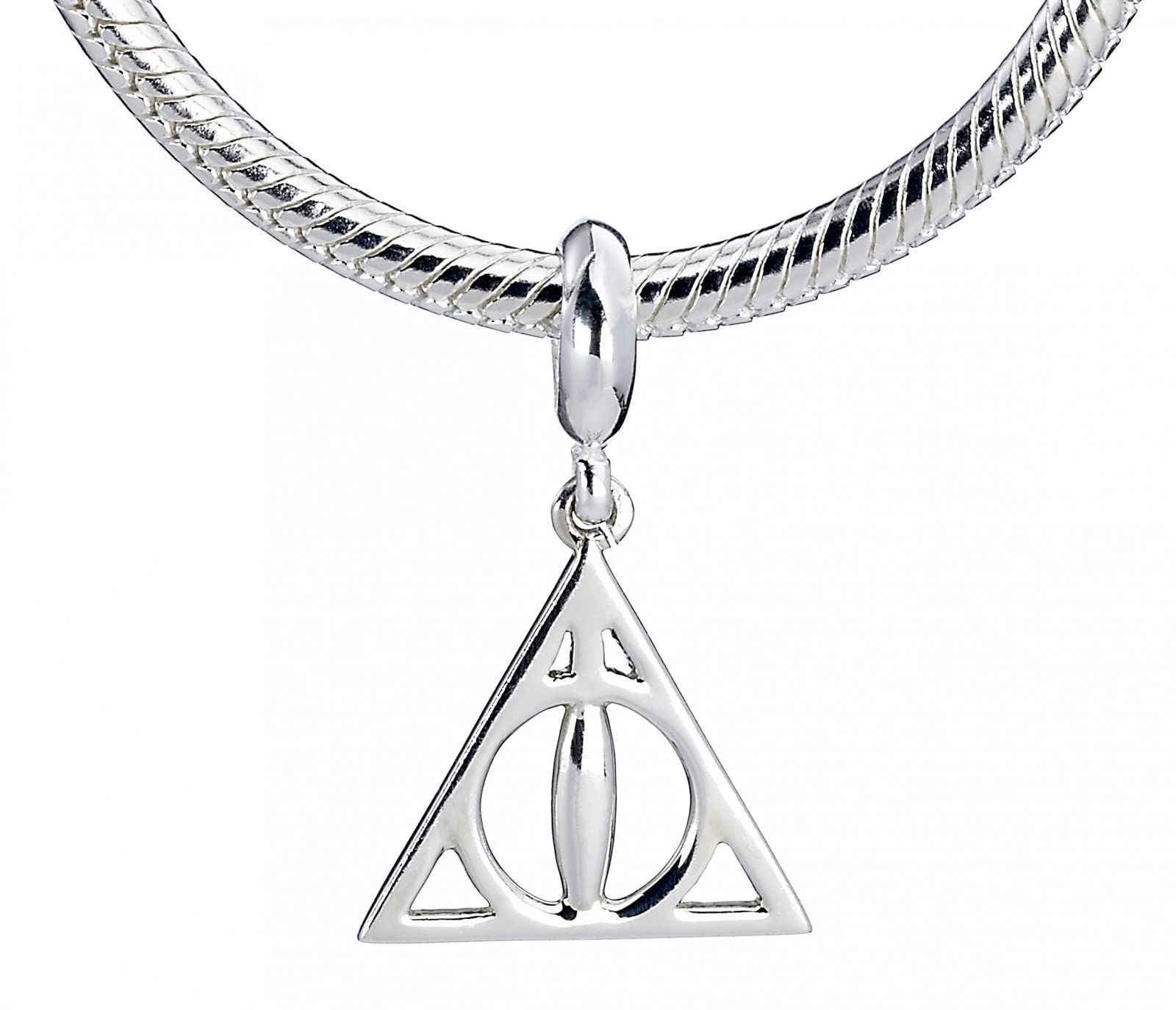 The Carat Shop Harry Potter Deathly Hallows Charm Pendant for Bracelet