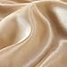 AiMay 3 Piece Satin Duvet Cover Set (1 Duvet Cover + 2 Pillowcases) Rich Silk Silky 100% Super Soft Microfiber Honeymoon Sexy Bedding Collection (Queen, Gold)