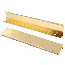 Cionyce 6 Pack Hidden Cabinet Pulls 7.87"/200mm