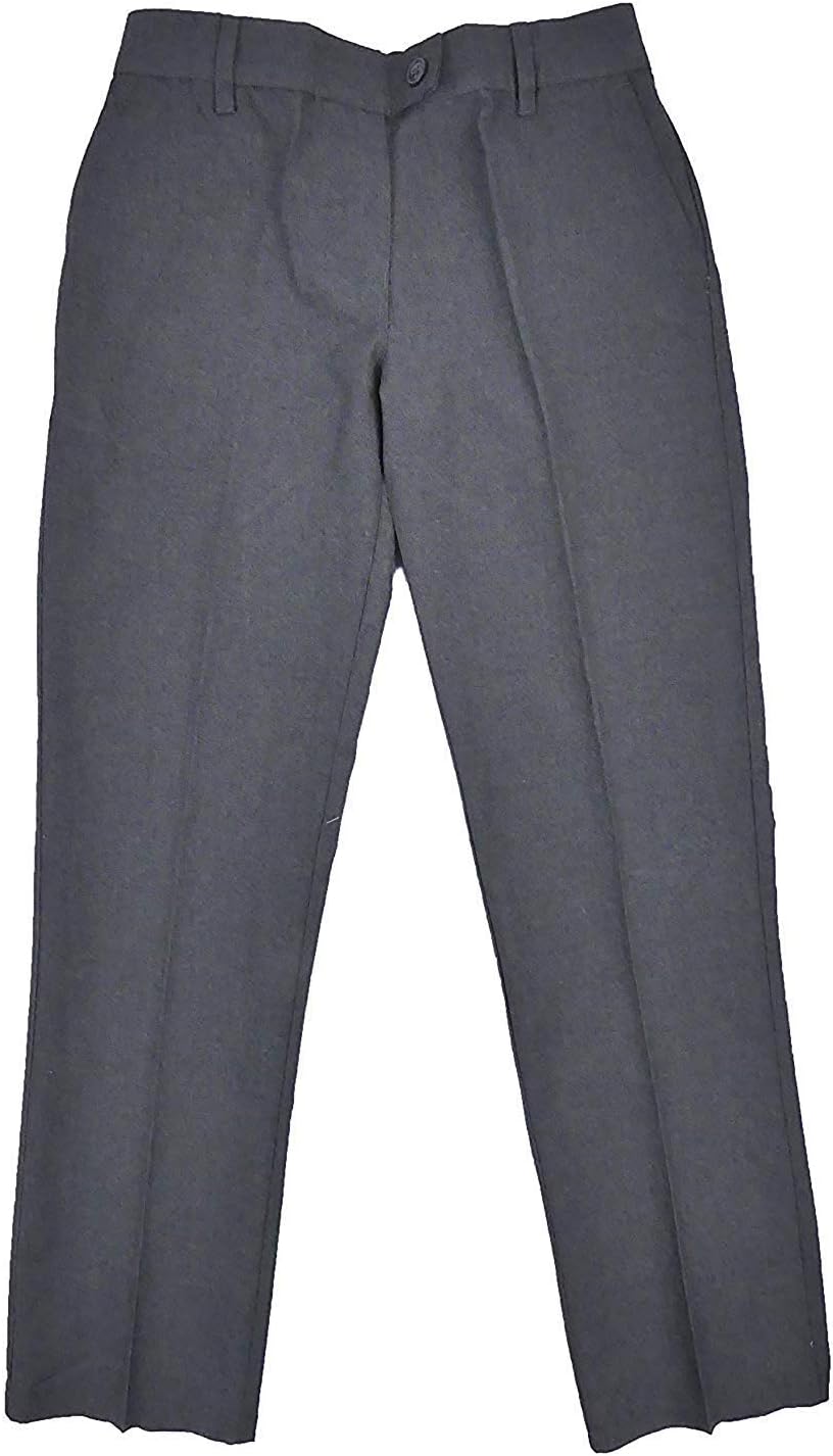 The Pyjama Party Girls Grey School Trousers Exstore Adjustable Waist Straight Leg 9 to 18 Years