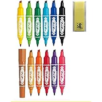 Amazon.com : Yoshina Parmanent marker high McKee 12 colors set 