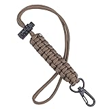 Sportmusies Pack of 2 Adjustable Paracord Keychain