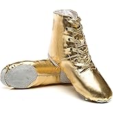 MSMAX Women Jazz Dance Shoes Dancing Ankle Boots for Men