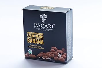 Pacari Organic Cacao Cocoa Beans Banana