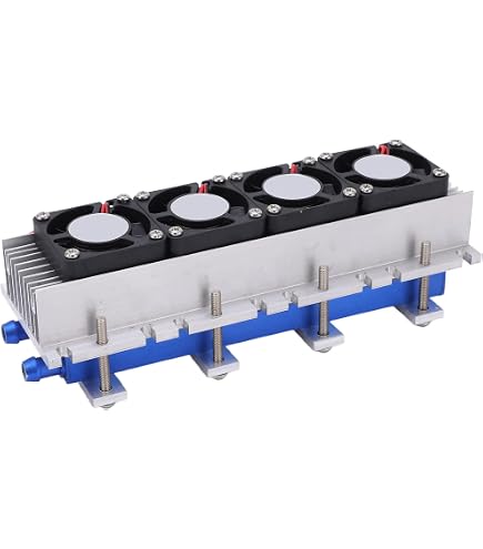 Amazon.com: Enfriador termoeléctrico de doble núcleo 12V 10A 120W