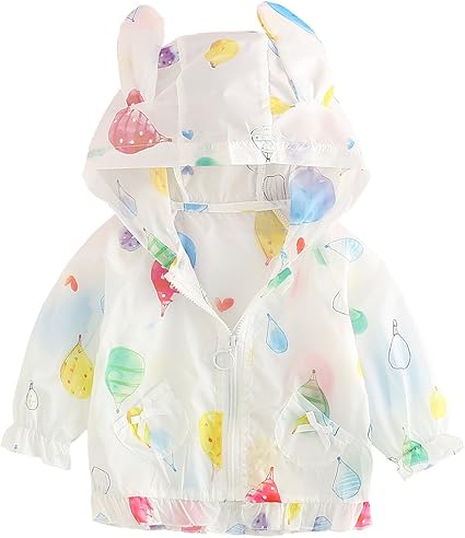 Vetements De Protection Solaire Bebe Fille Garcon Enfant En Plein Air Protection Solaire Manteau Mignon Imprime Protection Solaire Vestes Unisexe A Capuchon Manteau De Protection Solaire D Ete Amazon Fr Bebes Puericulture