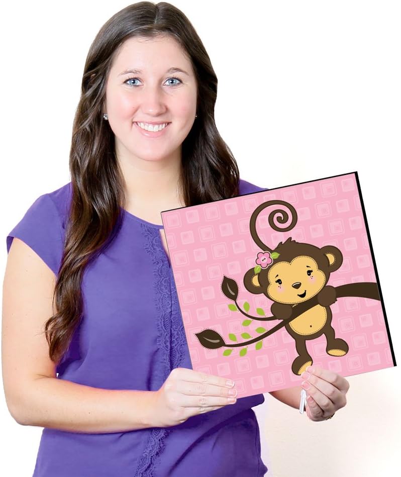 baby girl monkey nursery decor