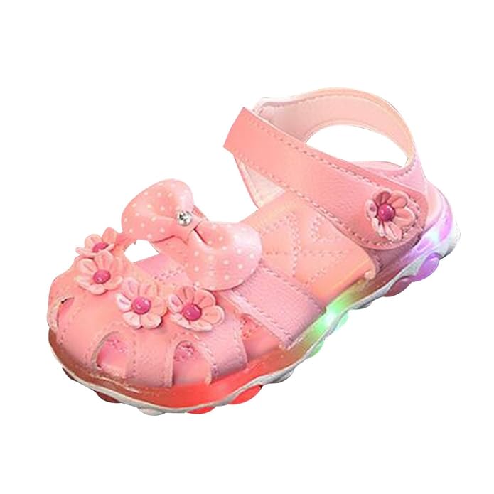 Juleya Kinder LED Leuchten Freizeitschuhe Blume Schmücken ...