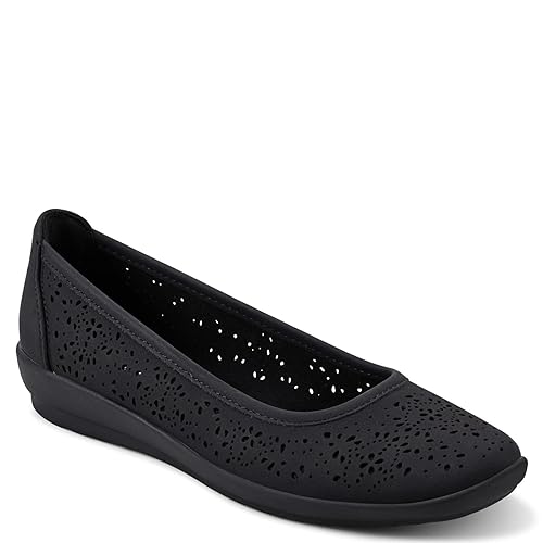 Easy Spirit Women's Alessia Flat Black 10 Medium - Amazon deal for $34.99