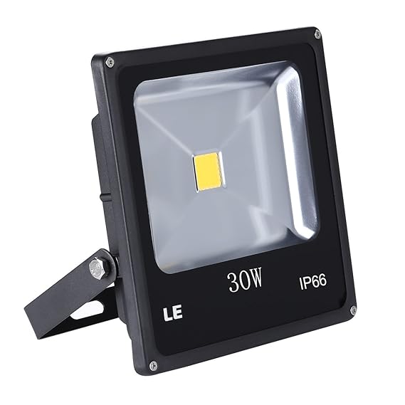 LE 30W Outdoor LED Flood Lights, IP65, 2400lm, Security Lights, Garden