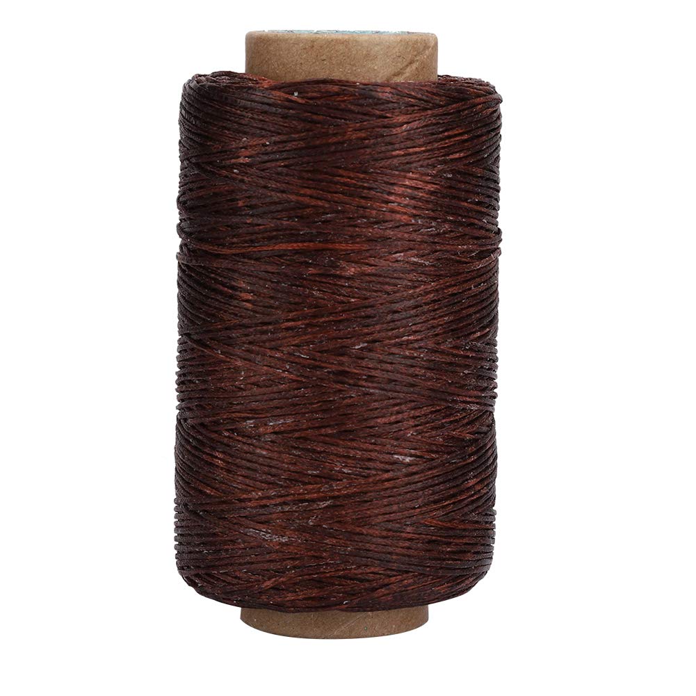 Waxed Thread, 150D Flat Waxed Cord for Leather Craft Bookbinding and Shoe Repairing – Durable Bookbinding and Shoe Repairing – Durable