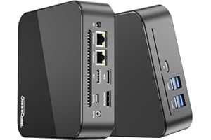 DreamQuest Mini Pc Windows 11Pro Compatible, Intel N95 (up to 3.4GHz) Mini Desktop Computers 16GB DDR4 512GB SSD, USB C, DP, HDMI, USB 3.2, Dual LAN,WiFi, Bluetooth, Support 4K 60Hz, Support Linux