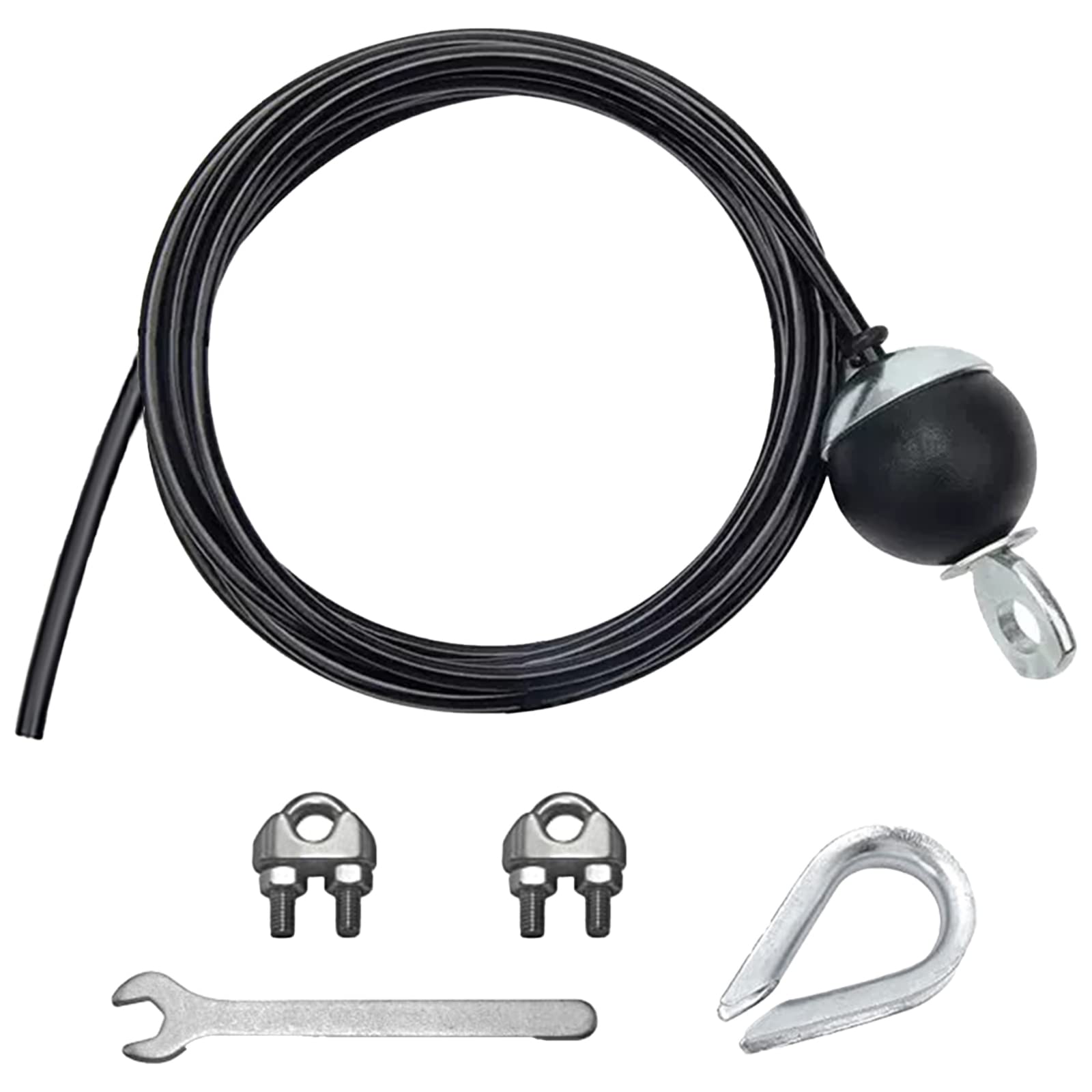 Amfrpar Gymnastics Cable Wire Sheathed Steel Fitness Device for Training Arm Strength Pulling Cable Slat Pulley Home Gym Riemenscheibensystem