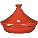 Emile Henry Made In France Flame Tagine, 2.1 quart, Terracotta