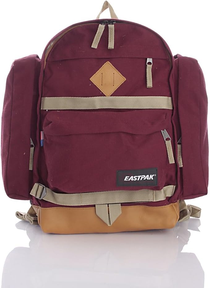 Eastpak Killington Heritage Returnity Red And Leather Backpack Rucksack