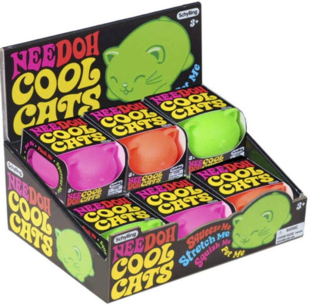 Amazon.com : Schylling Needoh Cats 