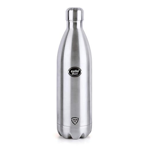Cello Swift Steel Flask, 1 Litre