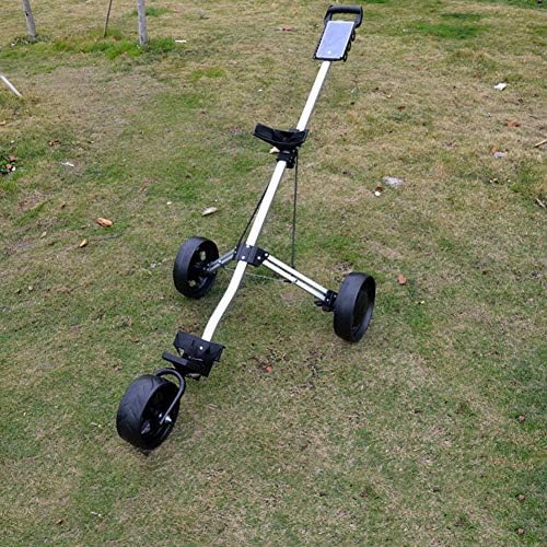Ylei Golftrolley Golf Push Cart Golfwagen Golf Trolley Golftrolley 3 Rad Klappbar Golf Carts Amazon De Sport Freizeit