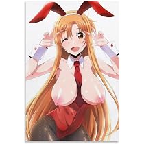 Amazon.com: Niña Boobsgirl - Póster de anime porno desnudo para ...
