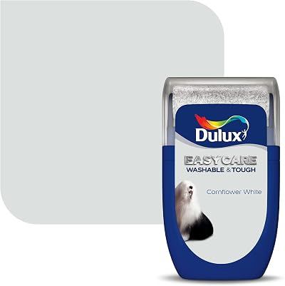 Dulux Easycare Washable & Tough Tester Paint Cornflower White 30 ml