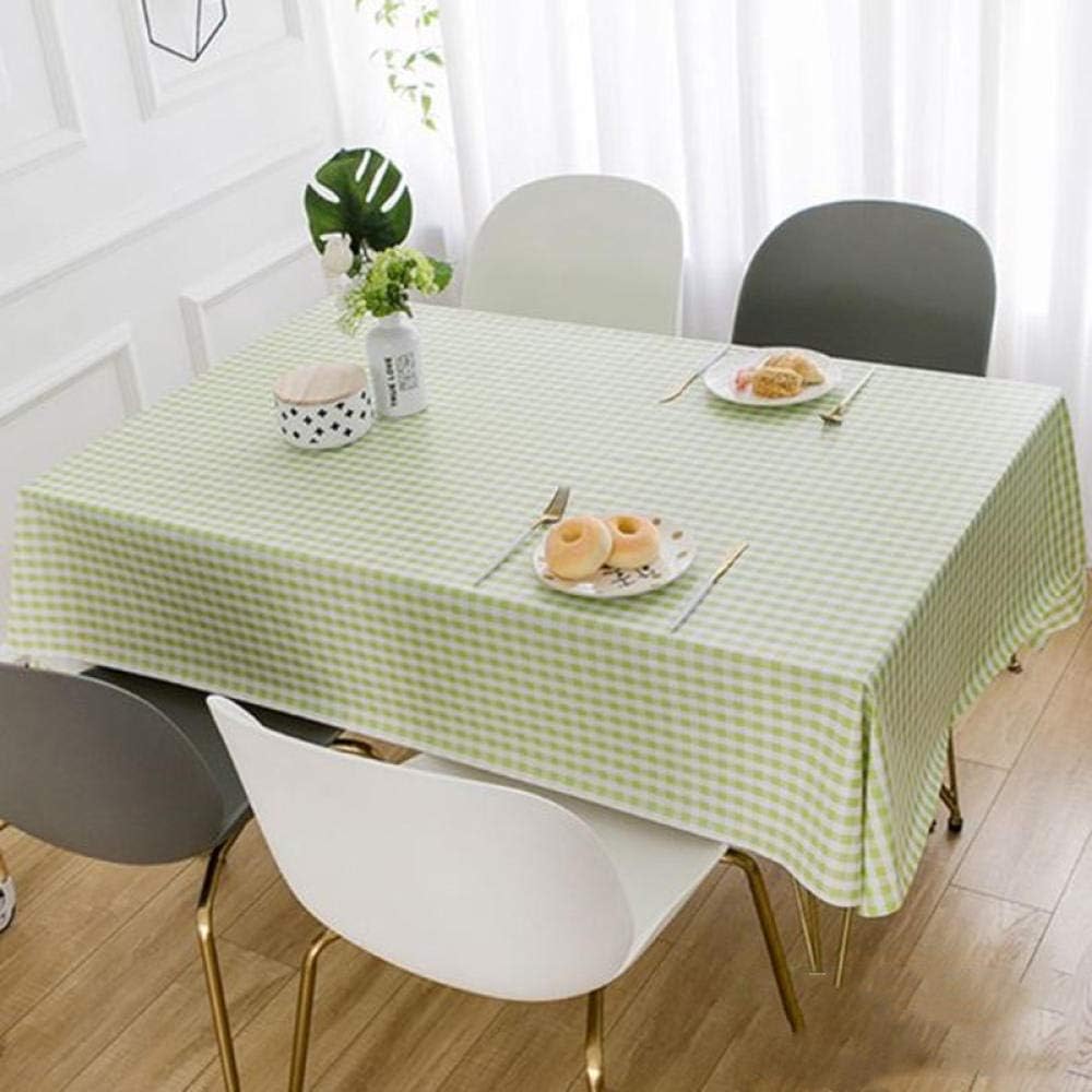 Xixihaha Tischdecke PVC Tischdecke Waschbar Wasserdicht Öldicht