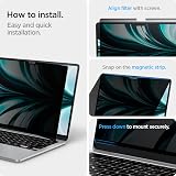 Spigen SafeView Privacy Filter Screen Protector for MacBook Air 13 inch view 4