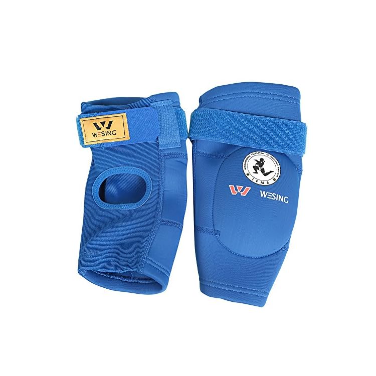 WESING Muay Thai Elbow Guard Thai Boxing MMA Kicking Boxing Elbow Guard