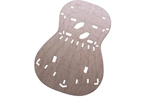 Luwecf Wooden Classical Guitar Templates Body Template Luthier Supply for Torres 1